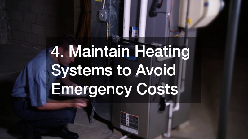 4. Maintain Heating Systems to Avoid Emergency Costs